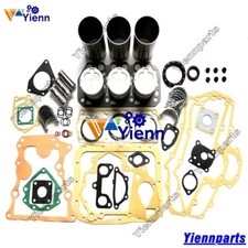 K3h Overhaul Rebuild Kit For Mitsubishi Engine Satoh Mt250 Case Ih 265 Tractor