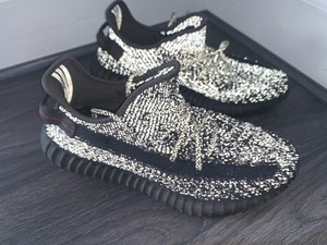 yeezy black reflective uk