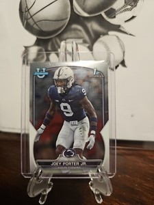 2022 Bowman University Chrome - #79 Joey Porter Jr. (RC) Pittsburgh Steelers