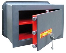 Cassaforte a Muro con Chiave Utilia Incasso Meccanica mm 420x200x280 SM-6
