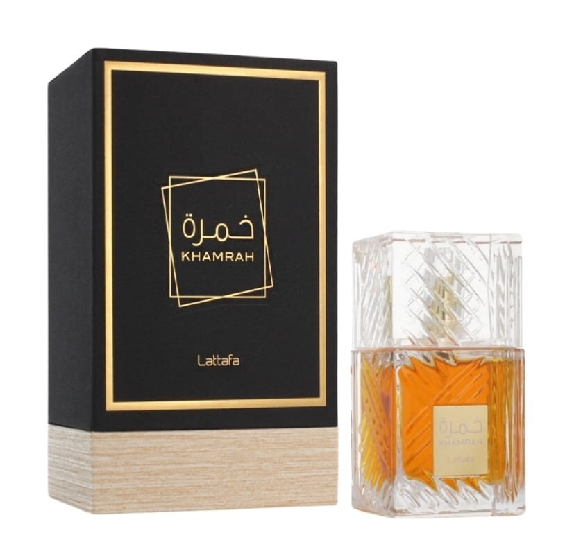 Lattafa Perfumes Khamrah Unisex Eau de Parfum Spray 3.4 Ounce عطر