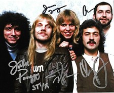 Styx promotional photo Reproduction signature