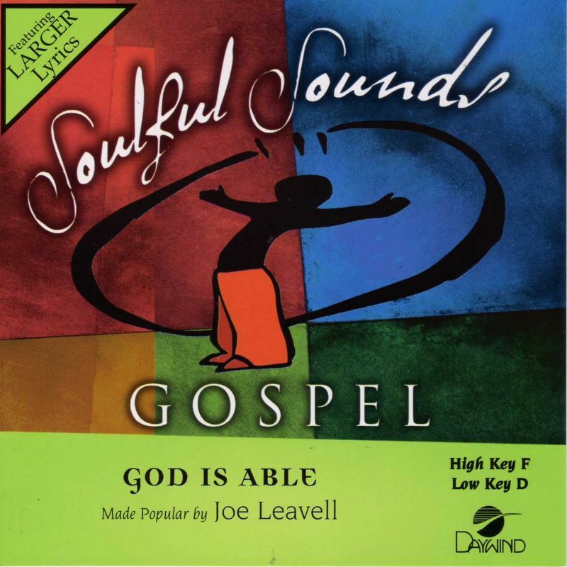 God Is Able - Joe  Leavell & St. Stephen Temple Choir - Accompaniment Track
