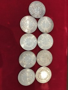 Pieces Argent 50 Francs Hercule Ebay
