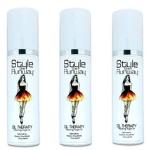 3X Style The Runway Oil Therapy Repairing Argon Oil 1.7 Fl Oz