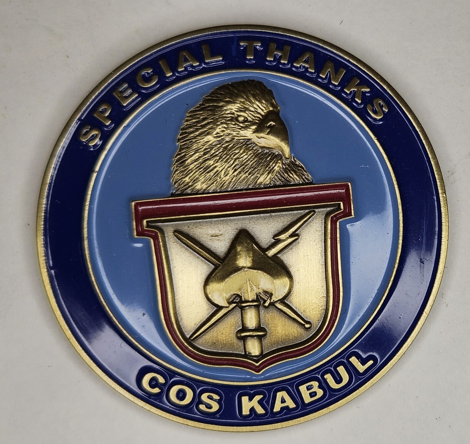 CIA Special OPS CHALLENGE COIN COS KABUL | eBay