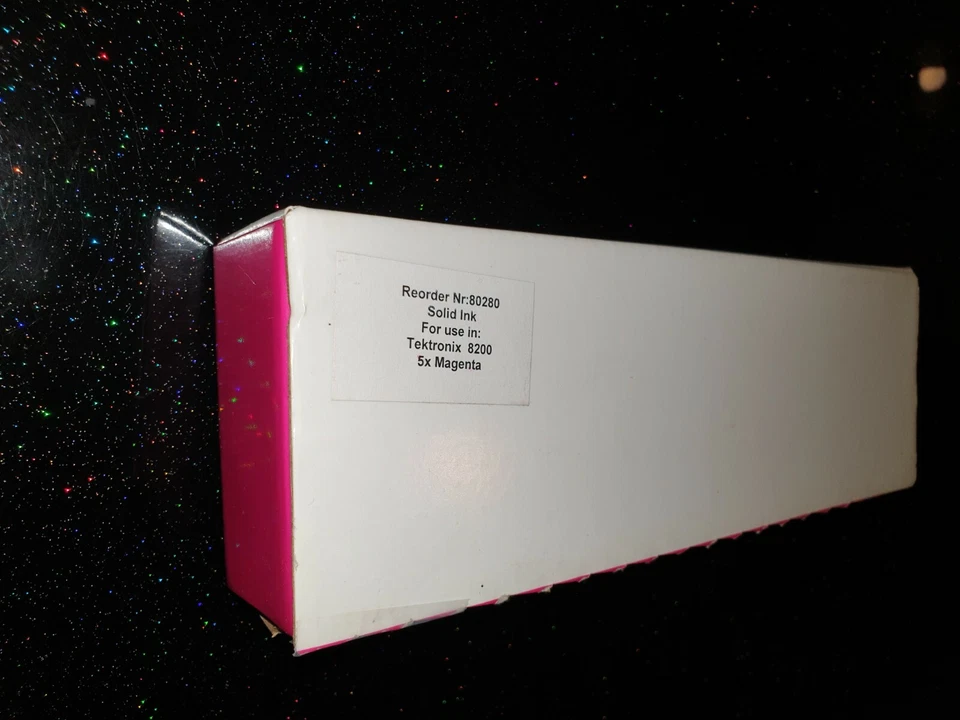 Tektronix XEROX : Boite de 5 batons encre solide MAGENTA  pour PHASER 8200 - Image 2 of 2