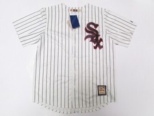 CHICAGO WHITE SOX MAJESTIC COOL BASE COOPERSTOWN BASEBALL JERSEY SZ LARGE