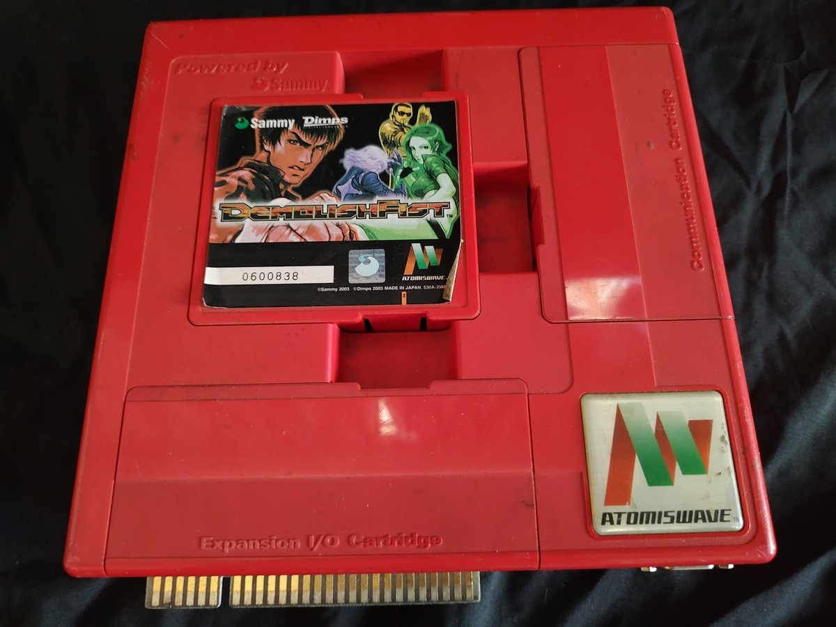 DEMOLISH FIST SUMMY Atomiswave game cartridge w/Mother board DEMOLISH FIST SUMMY Atomiswave game cartridge w/Mother board