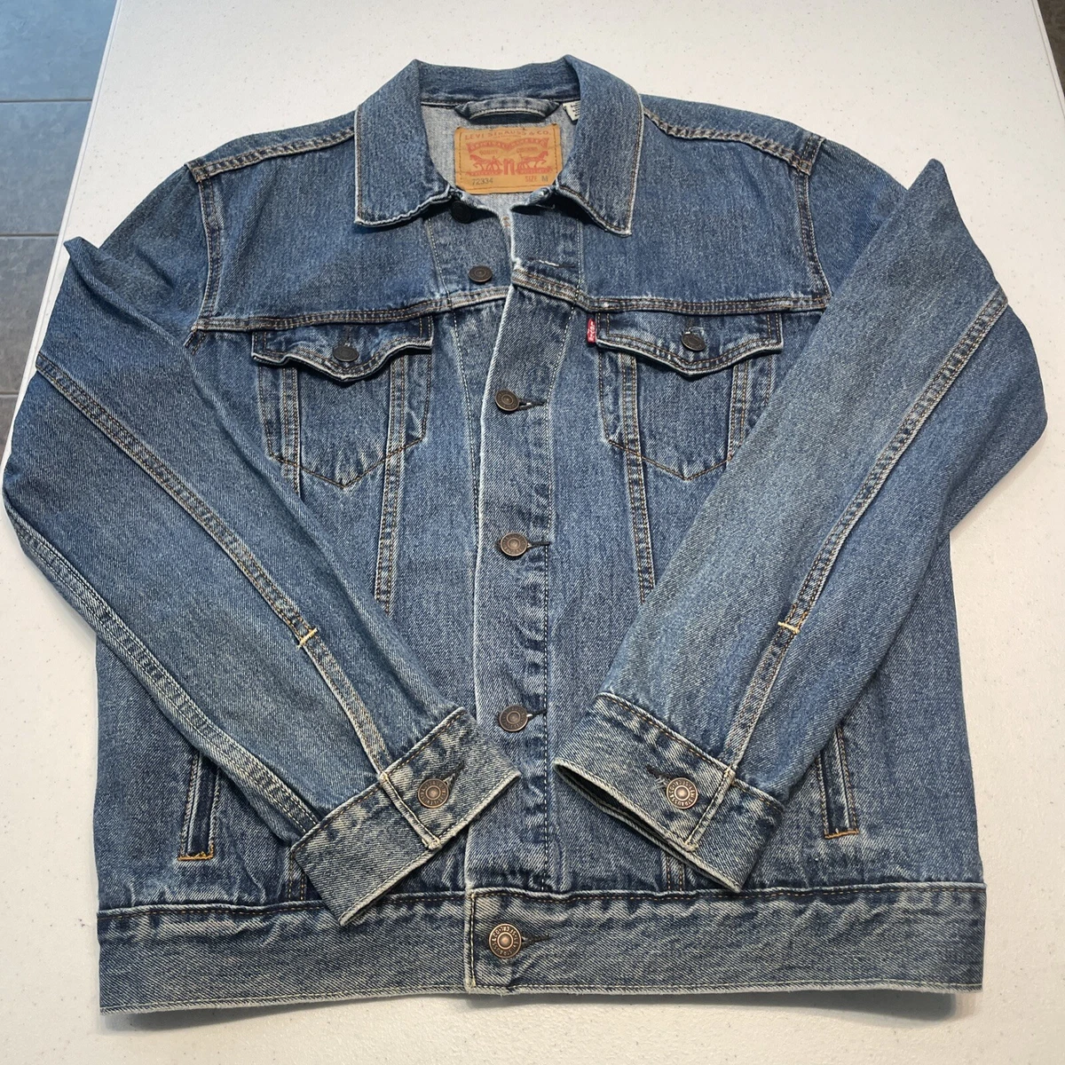 Levis denim best sale jacket 72334