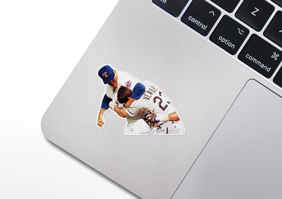 Nolan Ryan Fight Texas Rangers Glossy Sticker Vinyl Laminate, Self Adhesive - Image 4 of 4
