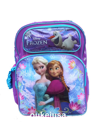 Disney Frozen Large Backpack 16/" Elsa Anna Girls School bag girls NEW HOT!!