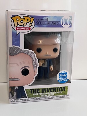 Funko POP! Edward Scissorhands~ The Inventor #1006 Funko Limited