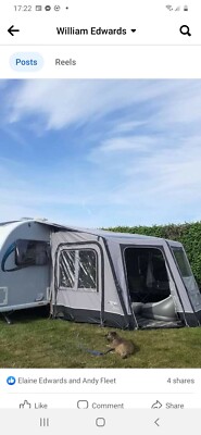 Vango Kalari 380 Air Awning fitted carpet, m