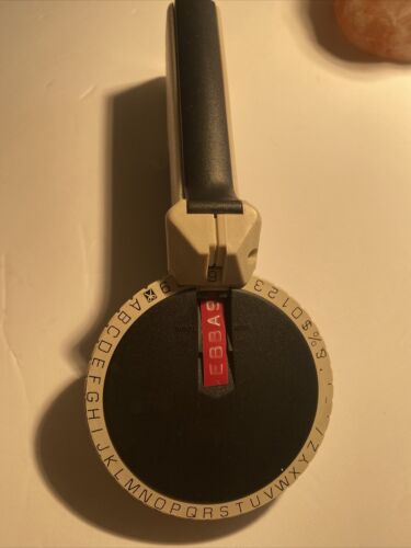 Vintage Scotch Brand Label Maker EA 350 LABELER No Tape zaf