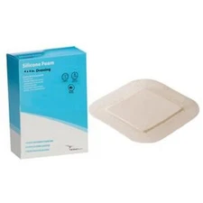 IND Cardinal Health™ Silicone Bordered Foam Wound Dressing, 6" x 6"-1ea