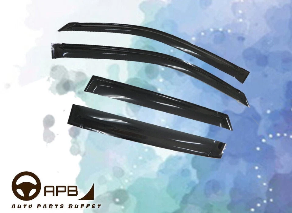 Para Suzuki Vitara 16-ON Deflector Ventana Viseras Protector Ventilación Protector Climático Visera Foto 2 de 4