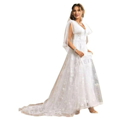 shein lace wedding dress Lace Weddings Dresses | Fashion Lace Weddings Dresses