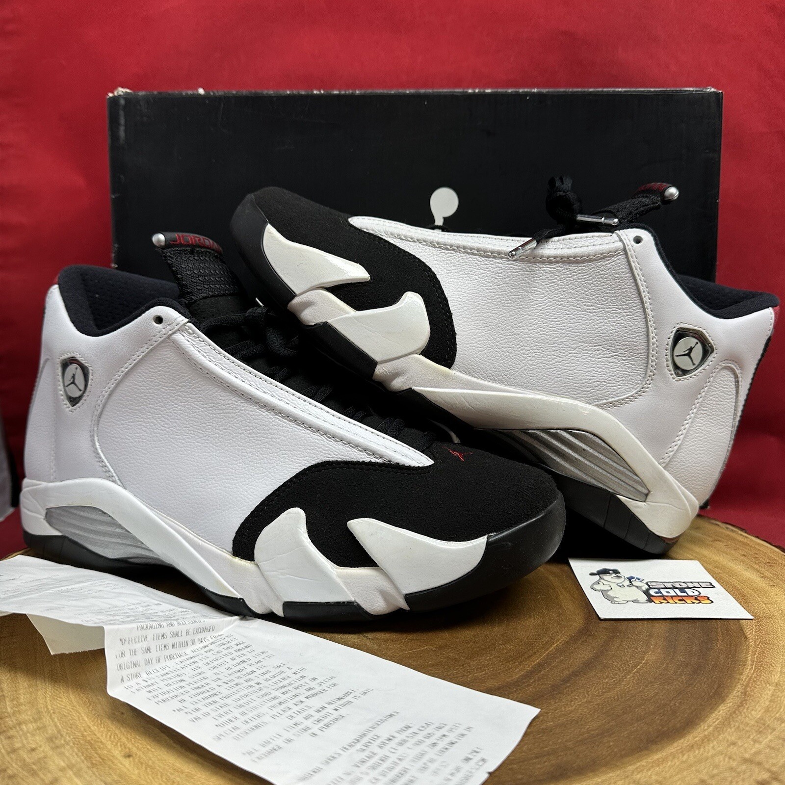 jordan 14 black toe 8.5