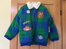 Toy Story 4 Jacket Woody Buzz Lightyear Forky Size 4 Disney Store Pixar NEW