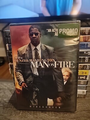 Man On Fire (2004, Widescreen) Brand New Sealed DVD - Denzel Washington