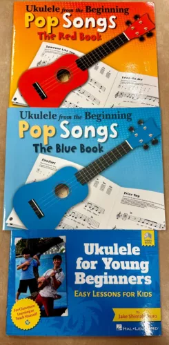 Lot of 3 Ukulele Song Books For Beginners