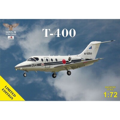 Aircraft T400 Scale 1:72 Plastic model aircraft kit SOVA-M SVM72044