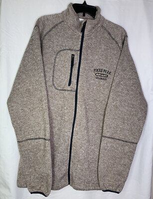 Pikes Peak Men s Fleece Jacket 2XL Tan