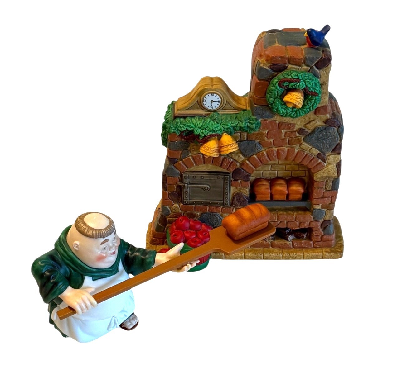 Department 56 Merry Makers Otto the Ovenman at his Oven With Box Retired 1996