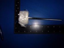 Ships FREE from USA New Bass Kick Drum Felt Beater Head  Rod for your Drum set