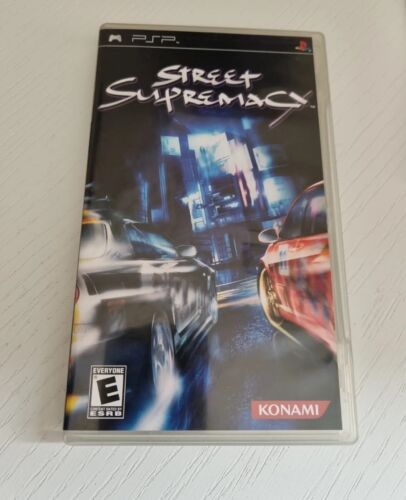 Street Supremacy Sony PSP Playstation Portable Boxed Complete with Manual UK PAL - Afbeelding 1 van 4