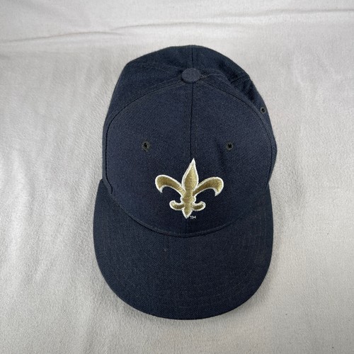 Cappello New Orleans Saints Uomo 6 7/8 Nero New Era 59Fifty Vintage Modello Pro NFL - Foto 6 di 12