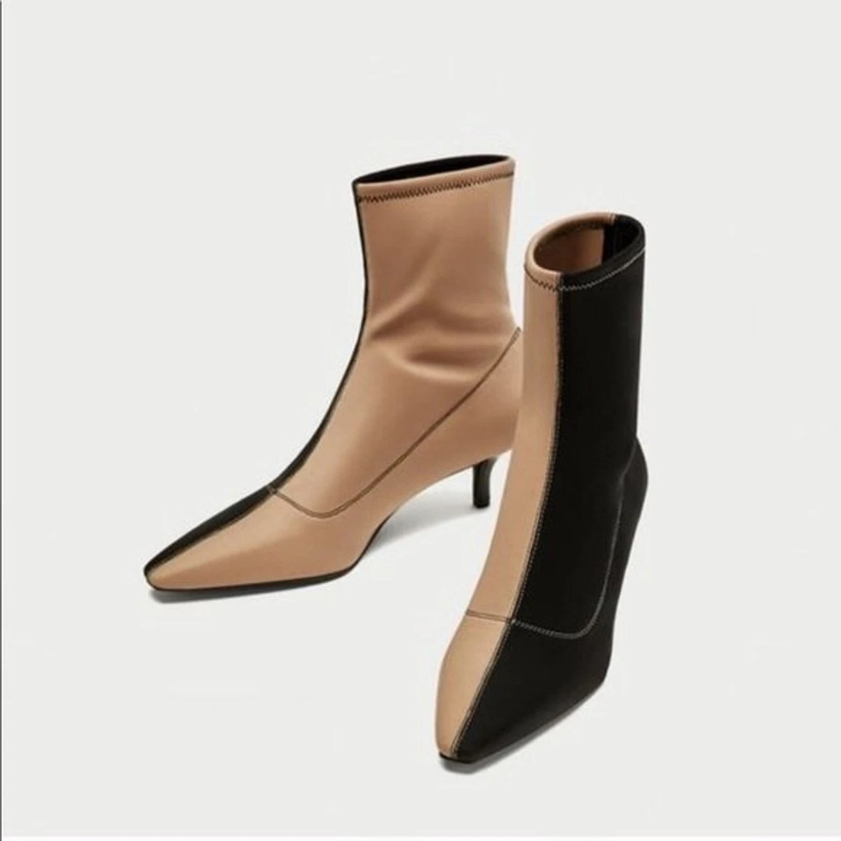Zara sock cheap ankle boots
