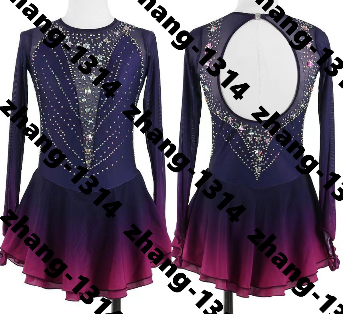 New Figure Skating Dress, Figure Skating Dress For Competition C0539