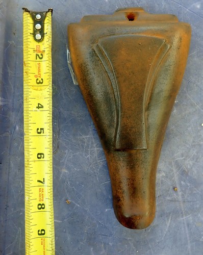 1 Vintage CAST IRON Wood STOVE LEG Foot Pot Belly burner heater Feet Part (WS4)