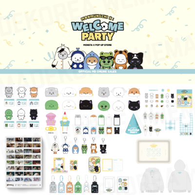 monsta x グッズ 86 MONSTA X POP-UP Store MONMUNGCHI X Welcome Party Official K-POP