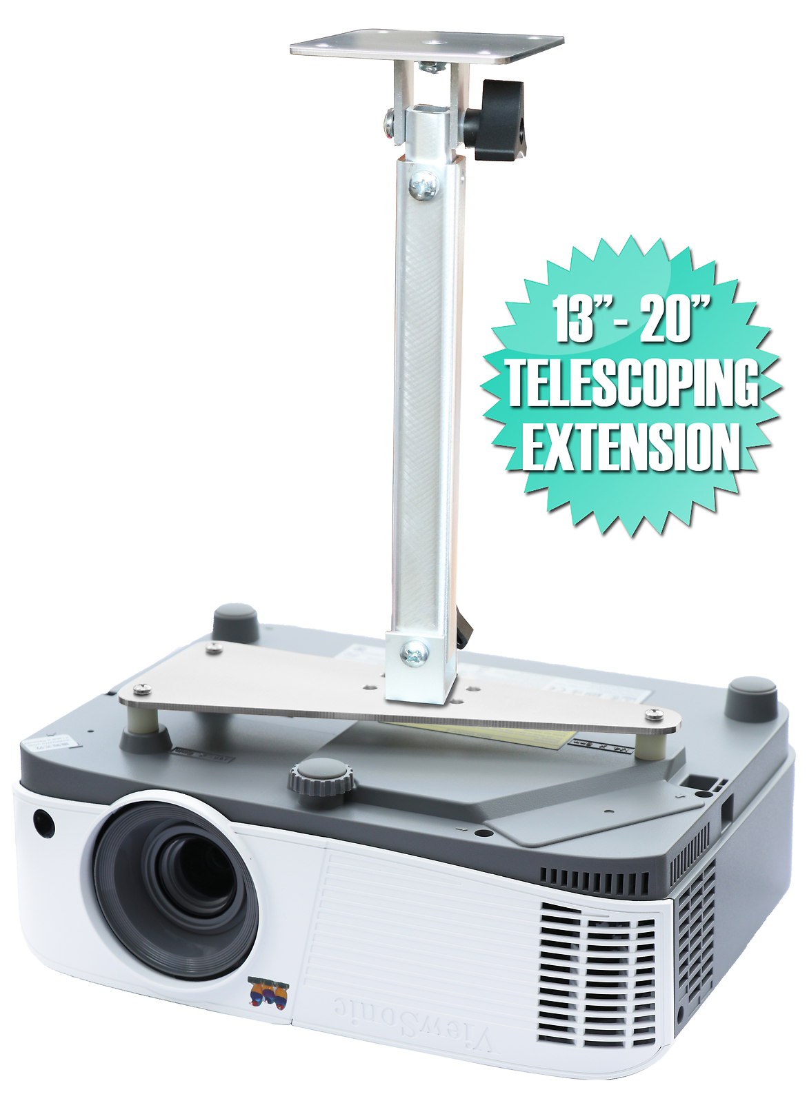 Projector Ceiling Mount for ViewSonic LS500W LS500WH LS550W LS550WH