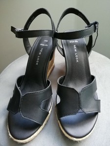 new look black espadrilles