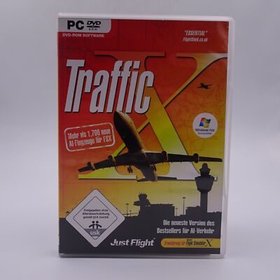 Traffic X PC Spiel Game Microsoft Flight Simulator X Add on Al Verkehr
