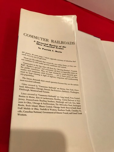 Commuter Railroads by Patrick C. Dorin (Hardcover) - Picture 4 of 10
