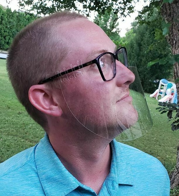 InvisiSHIELD (2 PACK) Face Shield Glasses New Cover Face Mask Safety Clear USA eBay