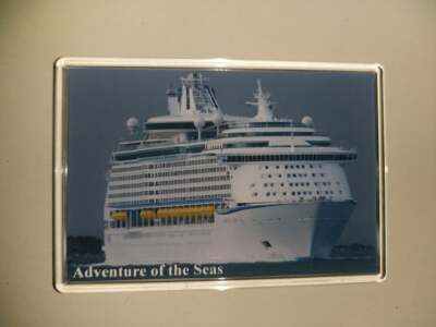 Royal Caribbean ADVENTURE OF THE SEAS Large Fridge Magnet Cruise Ship a