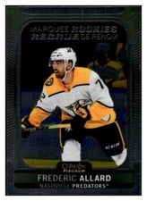 FREDERIC ALLARD RC 2021-22 O-Pee-Chee Platinum #253 ROOKIE NHL Predator ID:71769