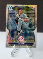 2023 BOWMAN CHROME LUIS SERNA 1ST MOJO REFRACTOR RC New York Yankees #BCP-168