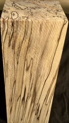 K D Spalted Maple Turning Wood knife scales Pen Blanks Calls 2 3/4” Sq.x 7” 2076