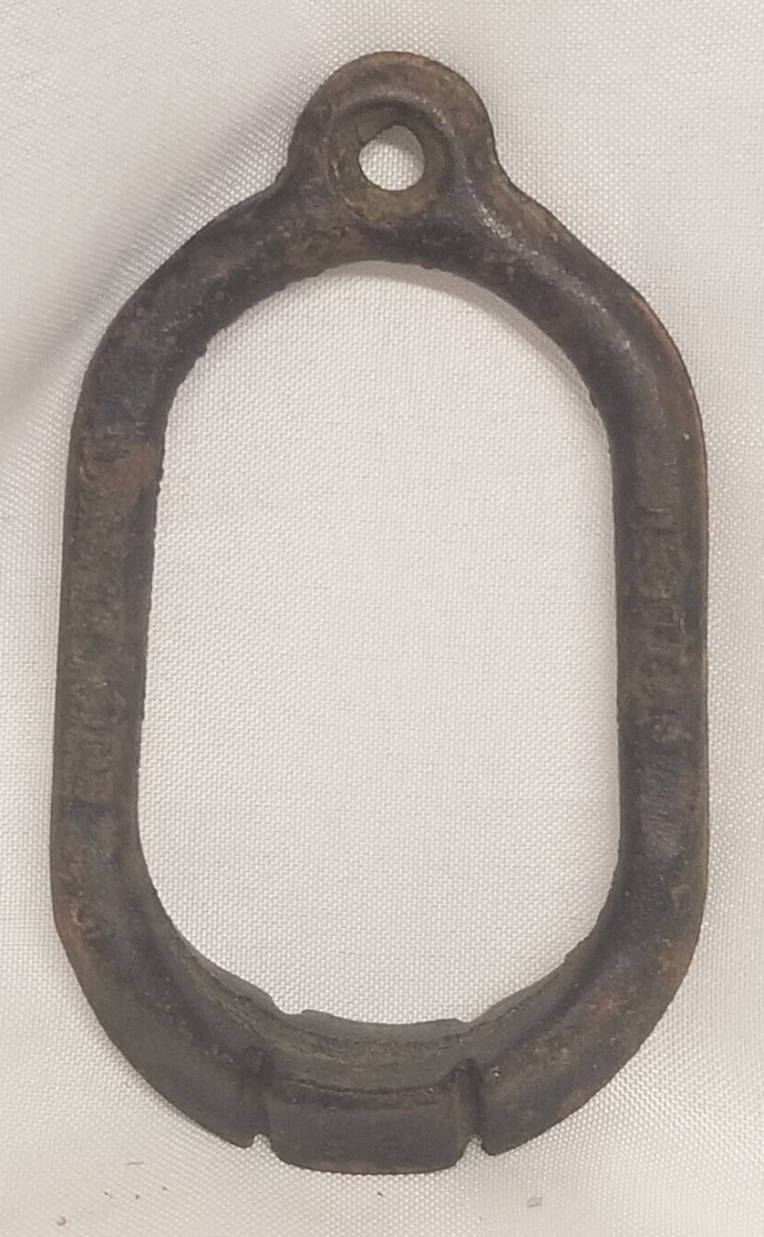 Vintage Herters No 86 Cast Iron 1/2 lb Decoy Duck Weight Anchor Waseca