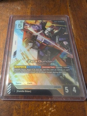 Zeta Gundam Gundam TCG GD02-069 LR foil DUAL IMPACT - Mint