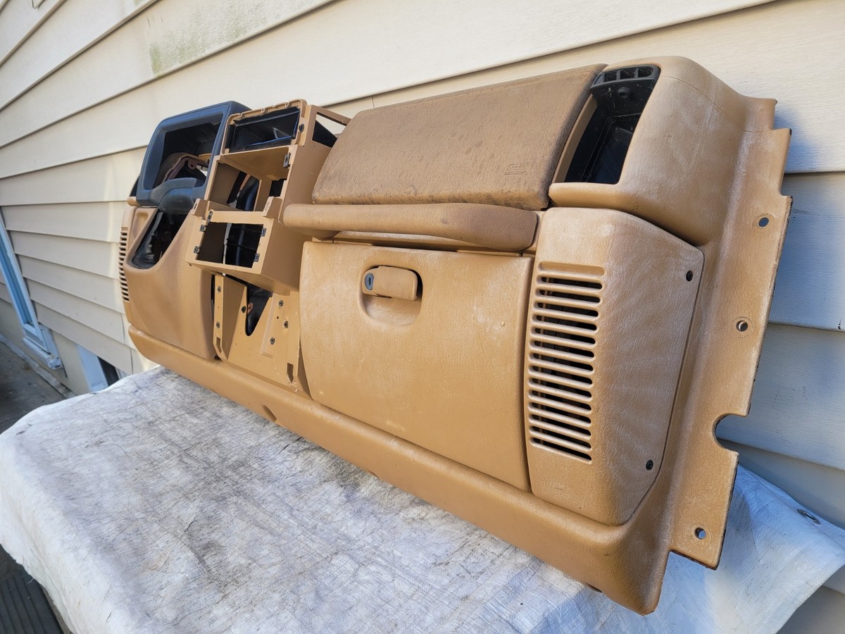 Saddle Dark Tan 1997-2002 Jeep TJ Wrangler Complete DASH PANEL