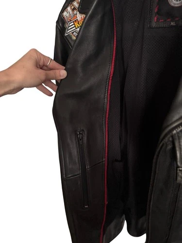 Milwaukee Leather Men’s Jacket (Premium Milled Cowhide)  Vintage Kutter, SOA image 2