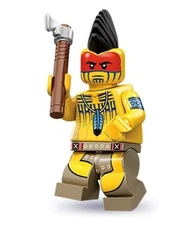 LEGO Tomahawk Warrior Minifigure 71001 Series 10 New Sealed